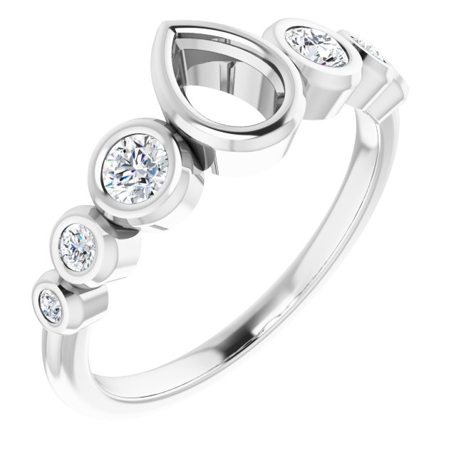14k White Gold