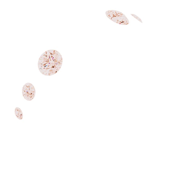 Bezel-Set Seven-Stone Engagement Ring