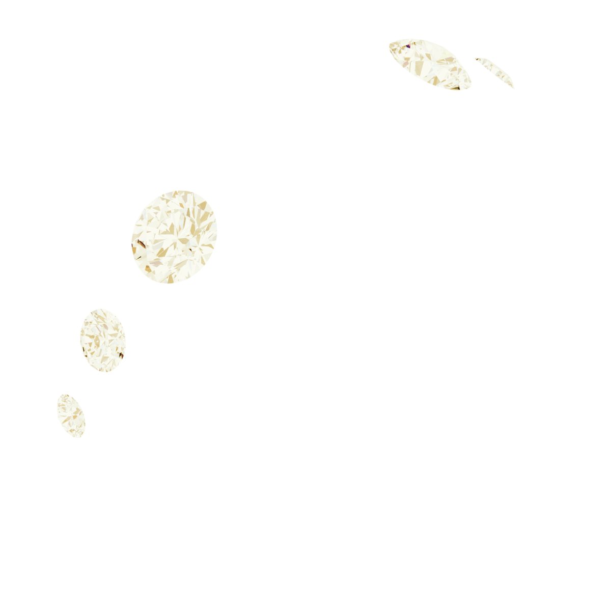 Bezel-Set Seven-Stone Engagement Ring