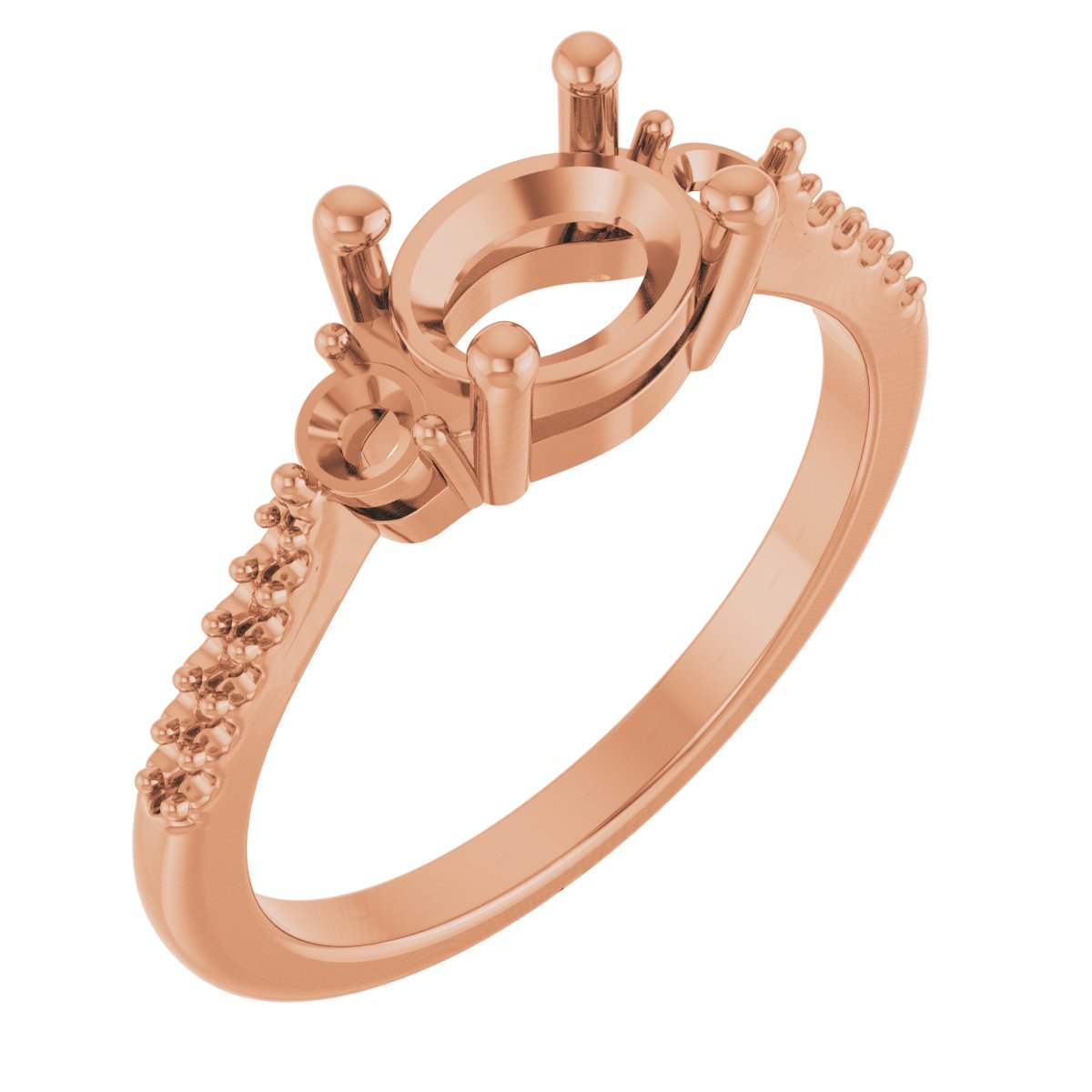 Accented Engagement Ring or Band