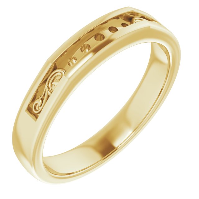 14k Yellow Gold