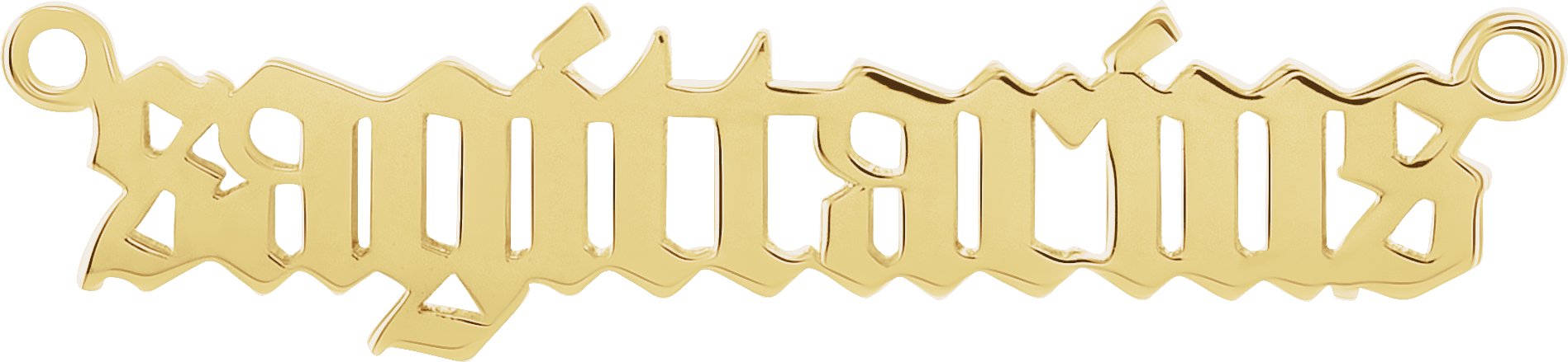 Gothic Zodiac Necklace Center