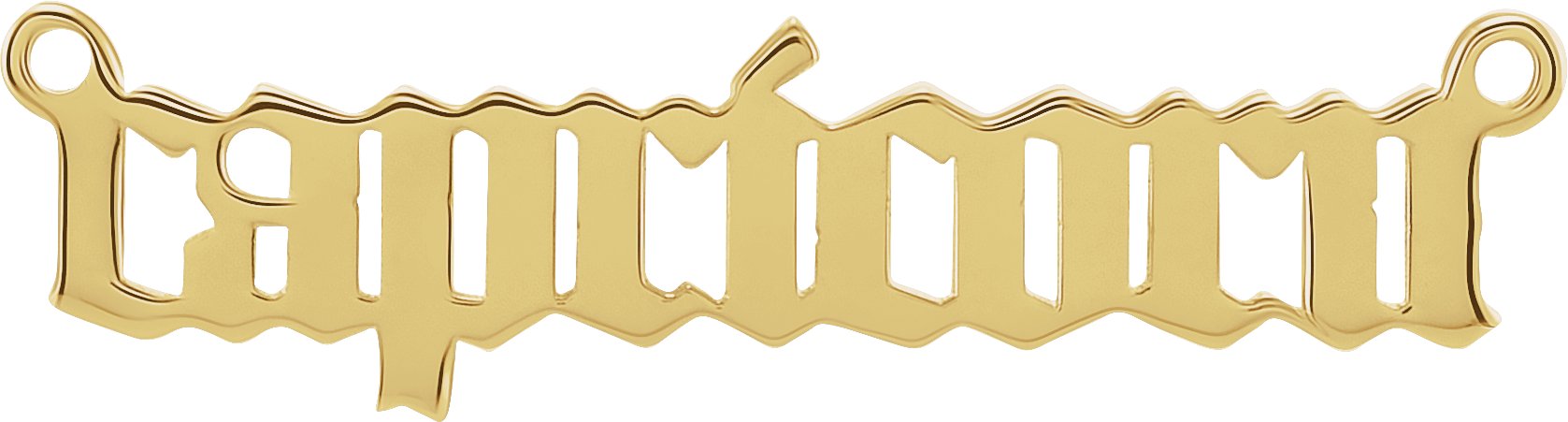 Gothic Zodiac Necklace Center