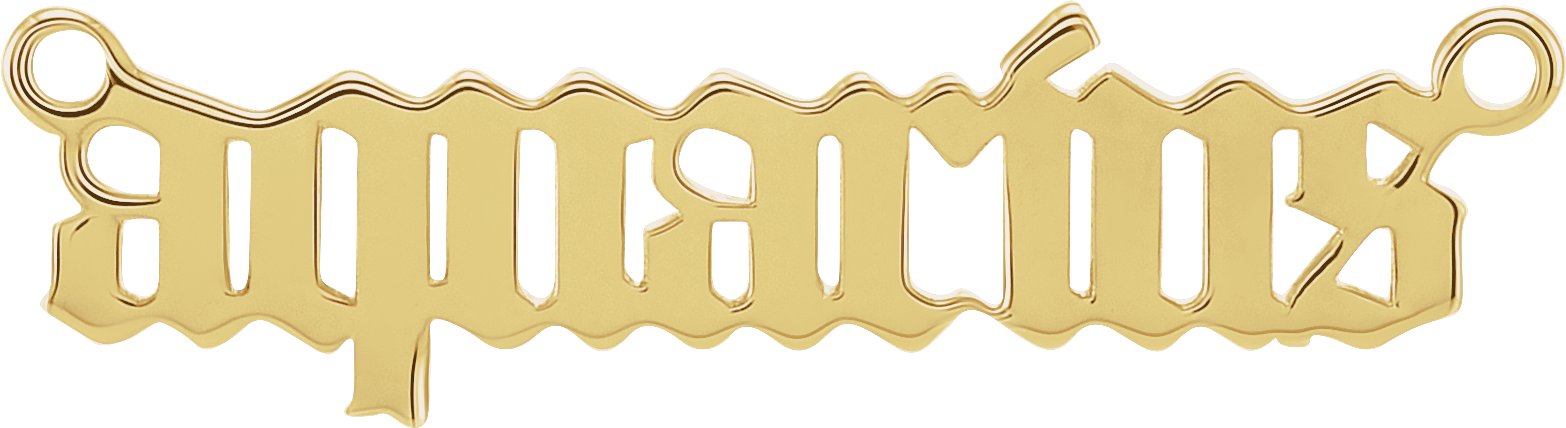 Gothic Zodiac Necklace Center