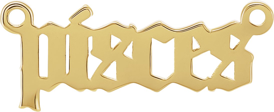 Gothic Zodiac Necklace Center
