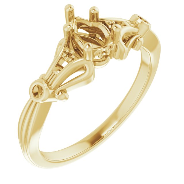 14k Yellow Gold