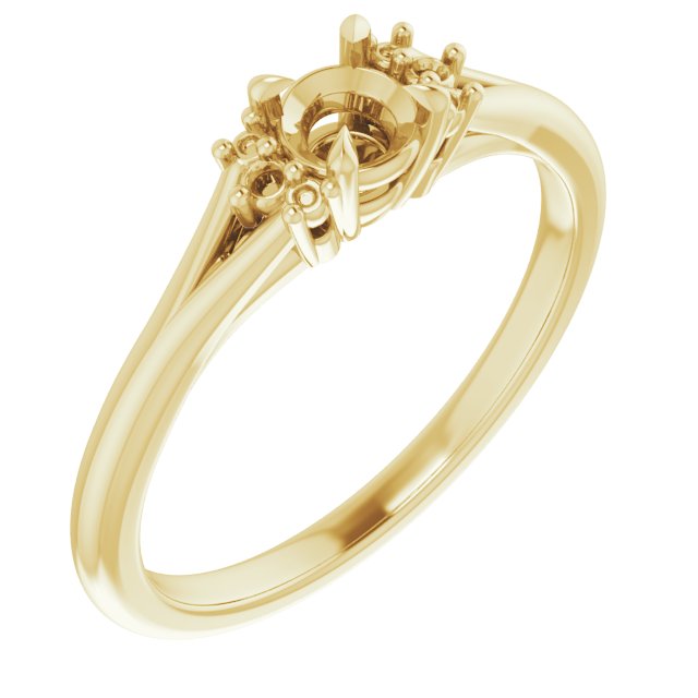 14k Yellow Gold