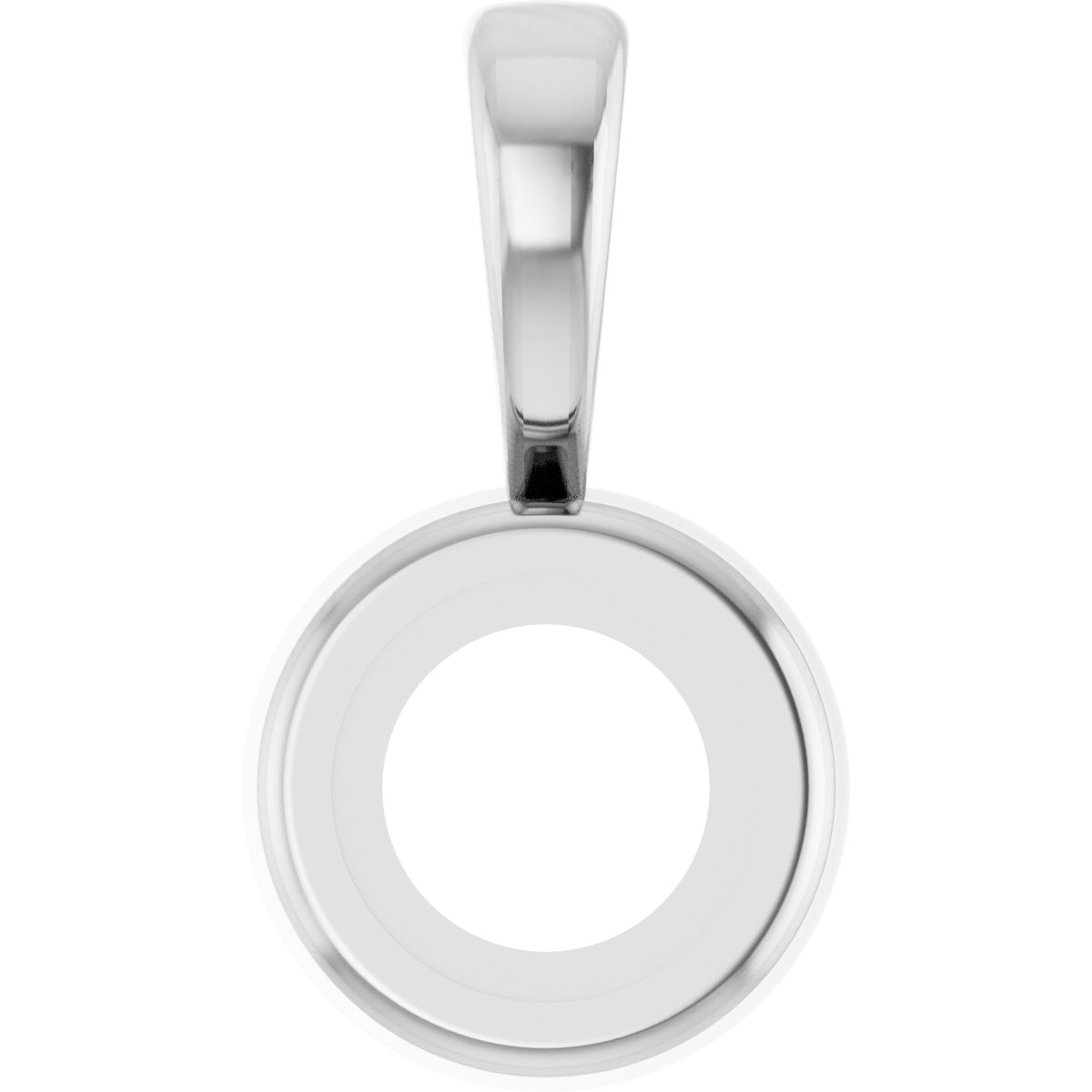 Bezel-Set Cabochon Pendant