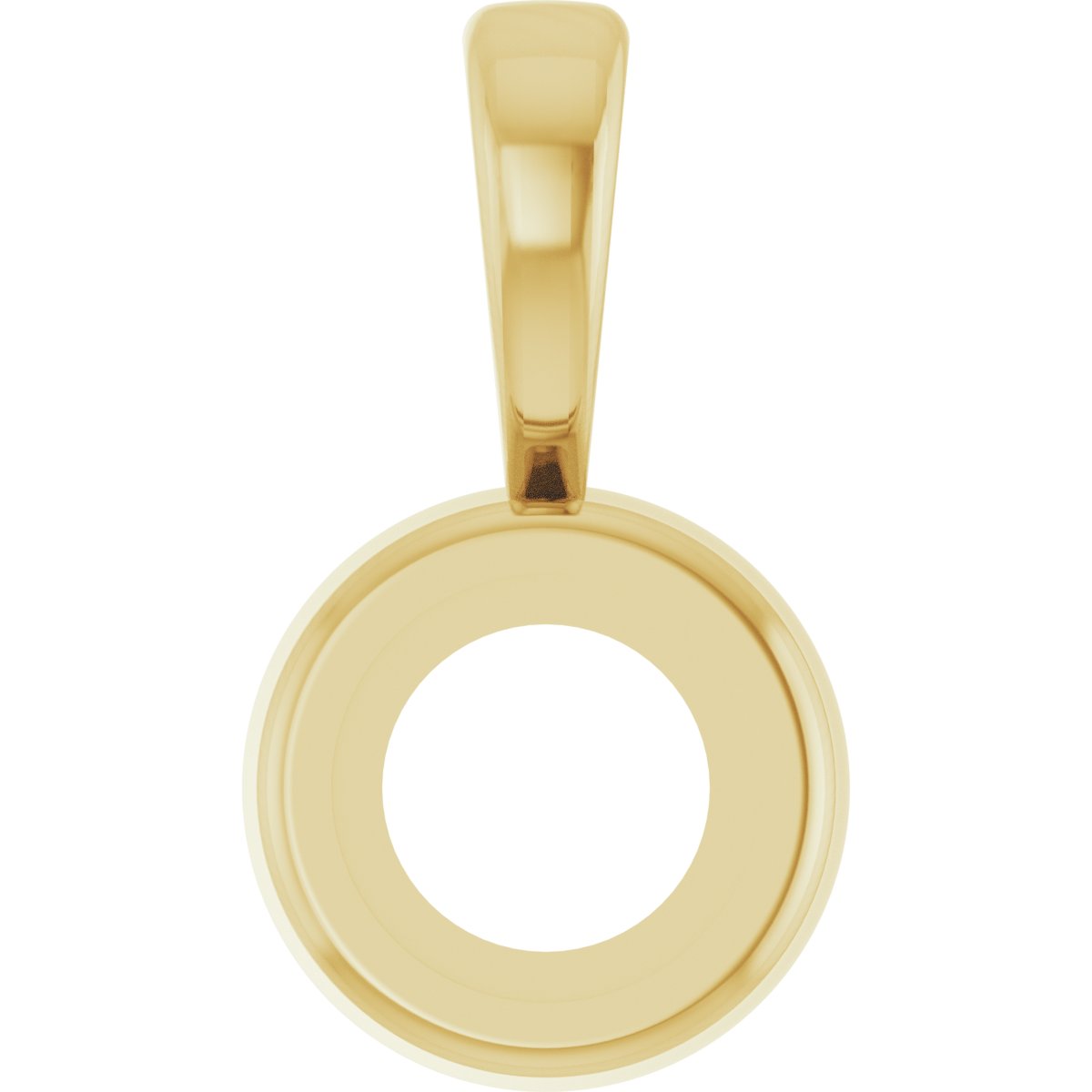 Bezel-Set Cabochon Pendant