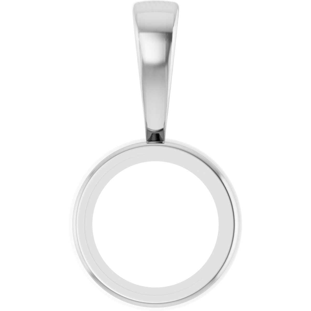 Bezel-Set Solitaire Pendant
