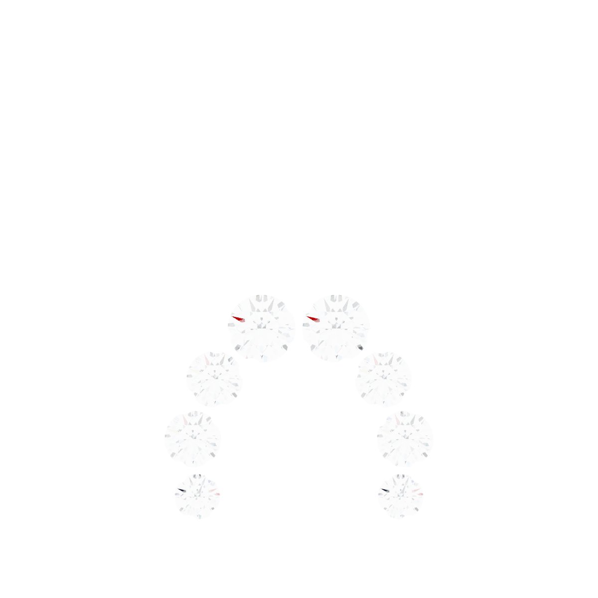 Accented Horseshoe Charm/Pendant