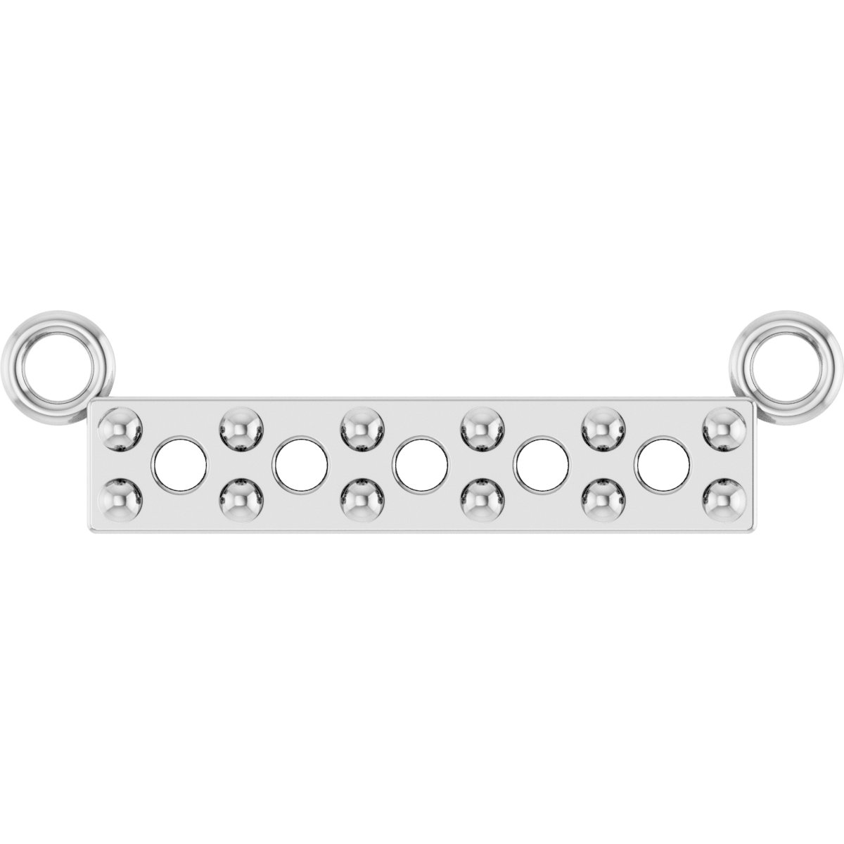 Accented Bar Necklace or Center