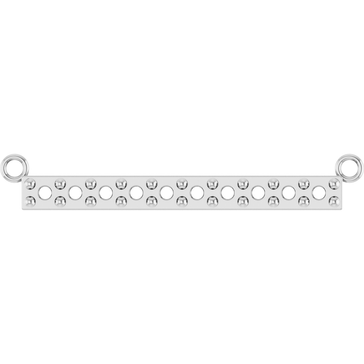 Accented Bar Necklace or Center