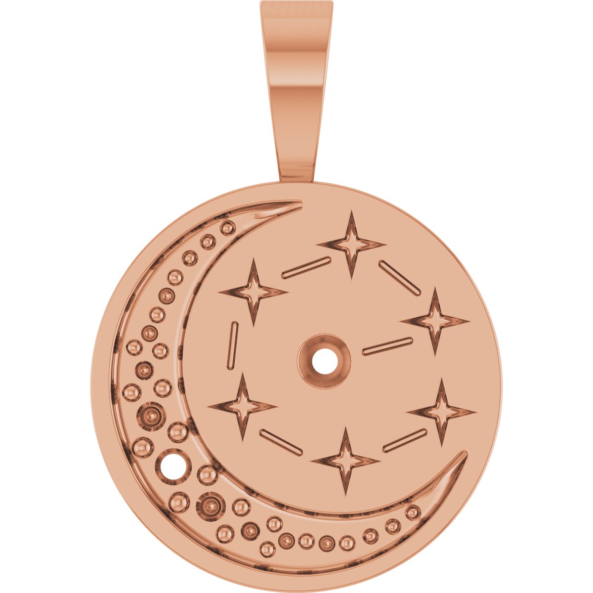 Moon & Star Family Necklace or Pendant
