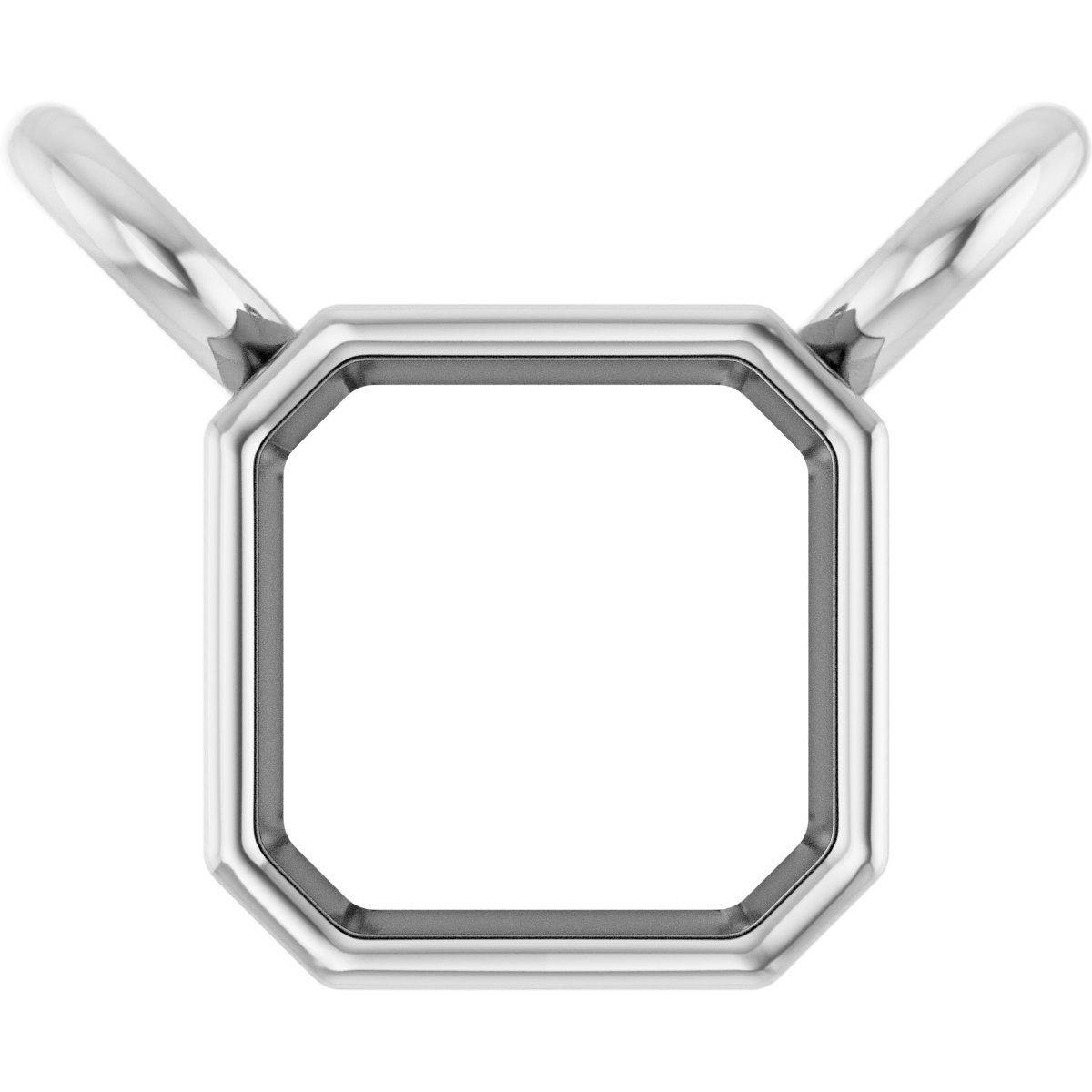 Bezel-Set Necklace Center