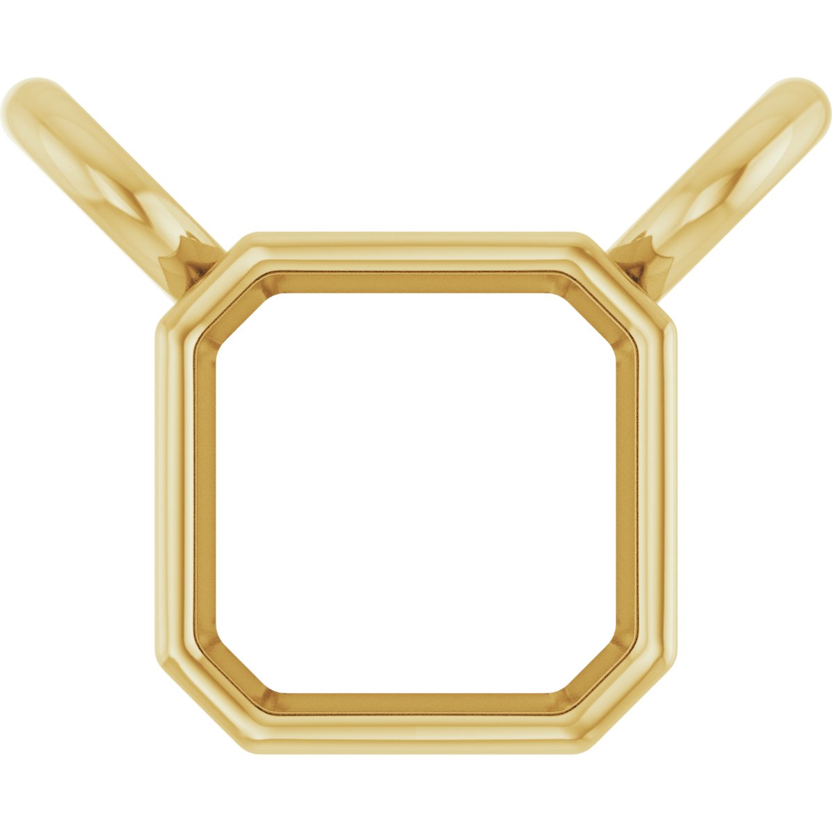 Bezel-Set Necklace Center