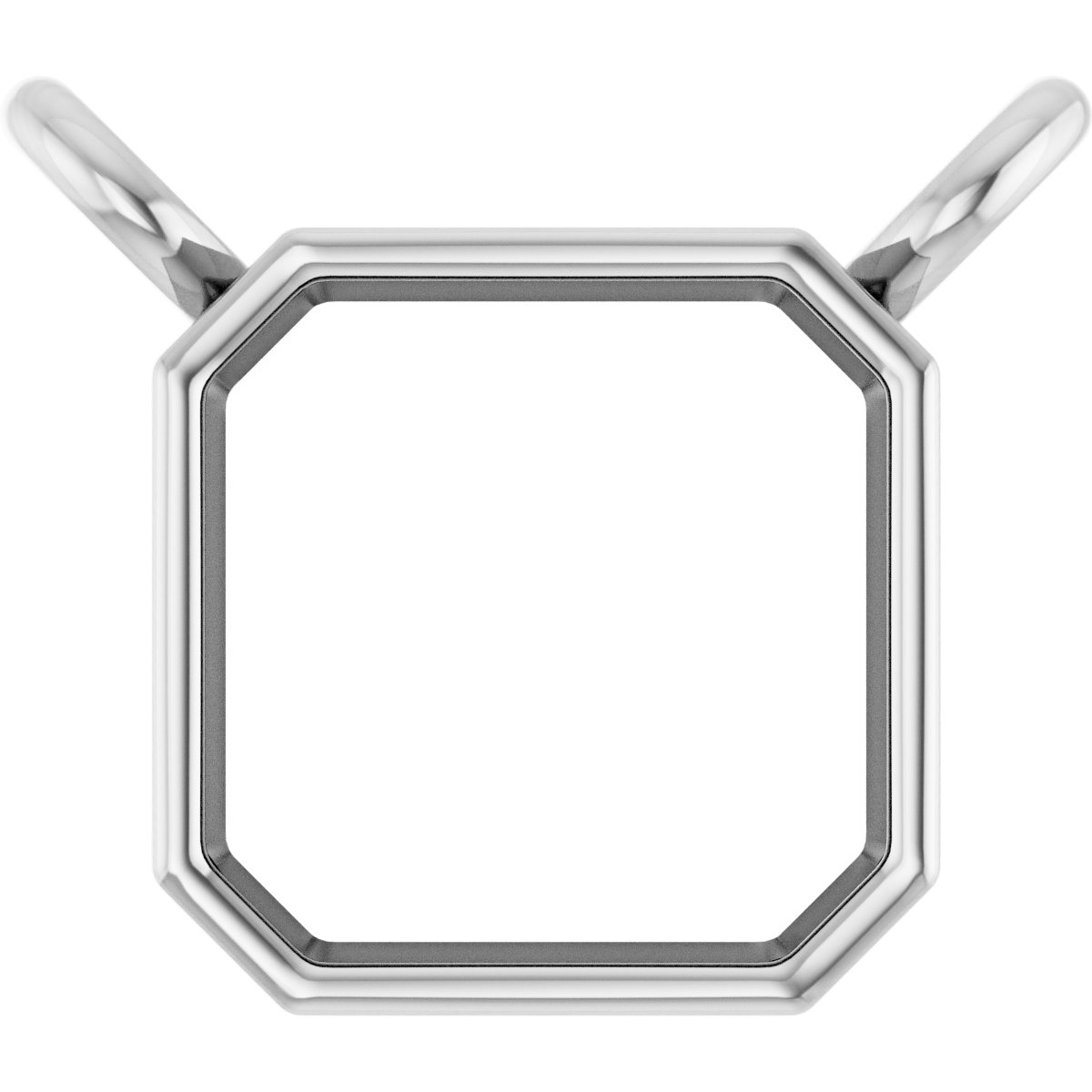 Bezel-Set Necklace Center