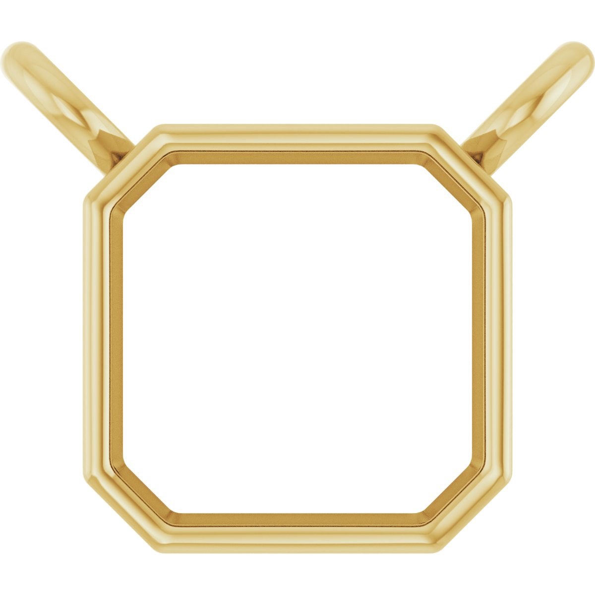 Bezel-Set Necklace Center