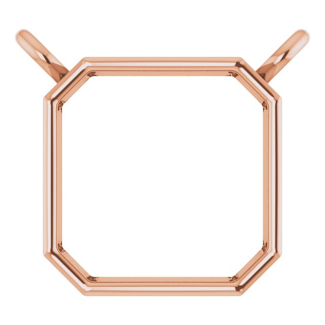 Bezel-Set Necklace Center