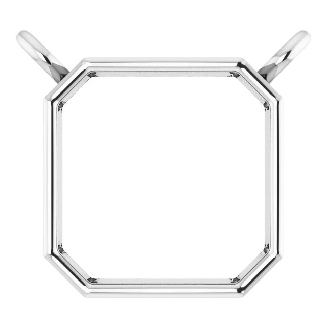 Bezel-Set Necklace Center
