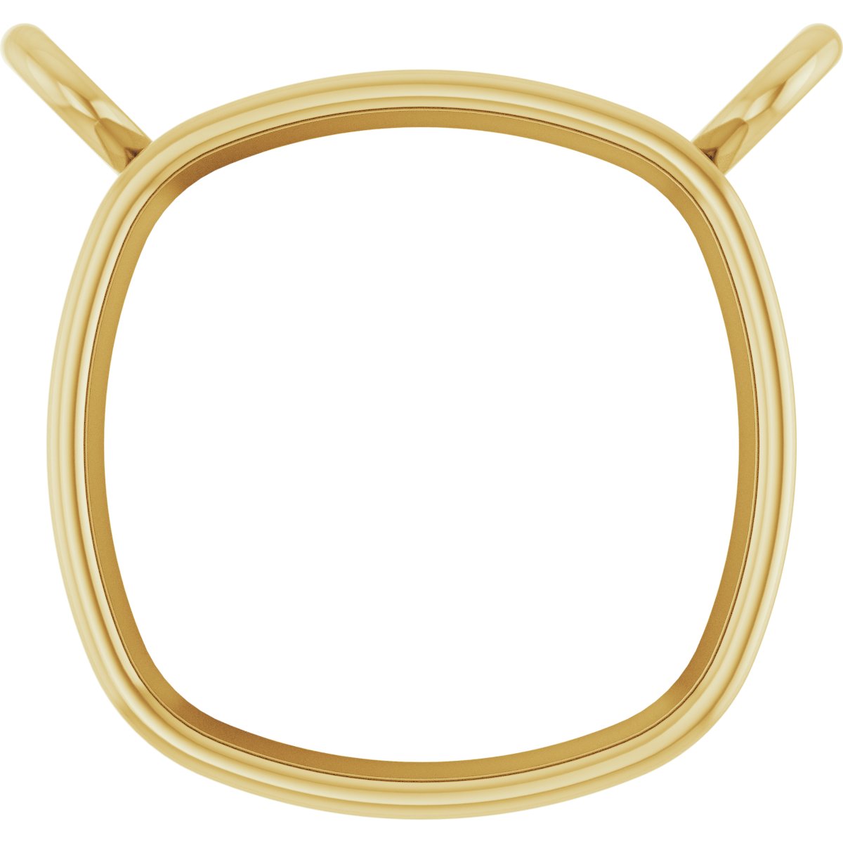 Bezel-Set Necklace Center