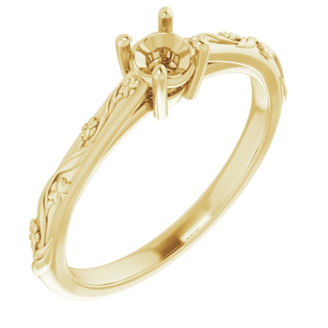 Solitaire Engagement Ring