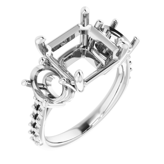 Three-Stone Engagement Ring