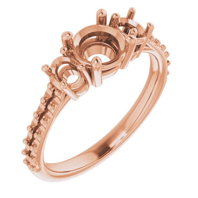 Three-Stone Engagement Ring