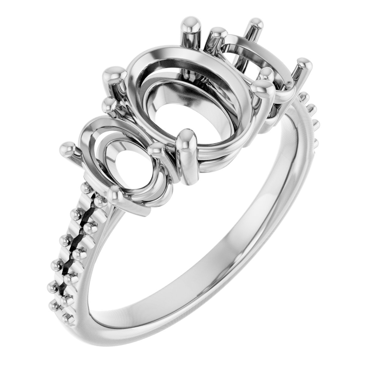 Three-Stone Engagement Ring