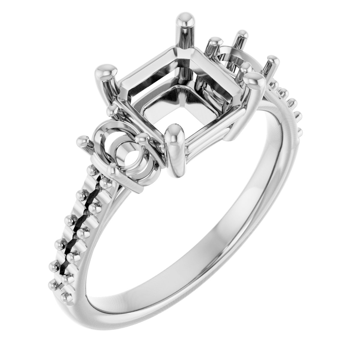 Three-Stone Engagement Ring