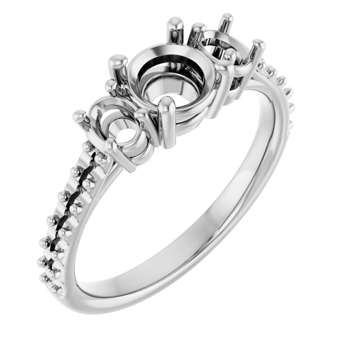 Three-Stone Engagement Ring