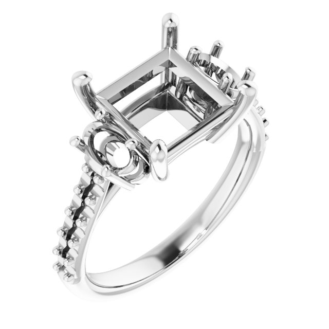 Three-Stone Engagement Ring