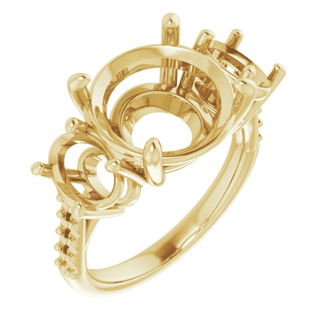 Three-Stone Engagement Ring