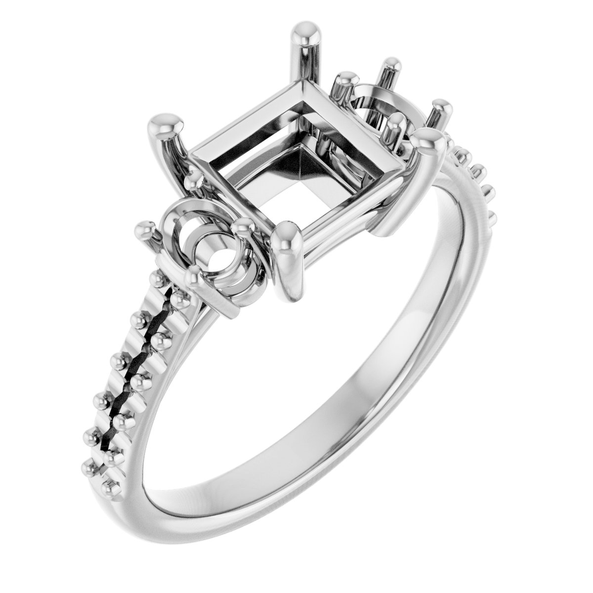 Three-Stone Engagement Ring