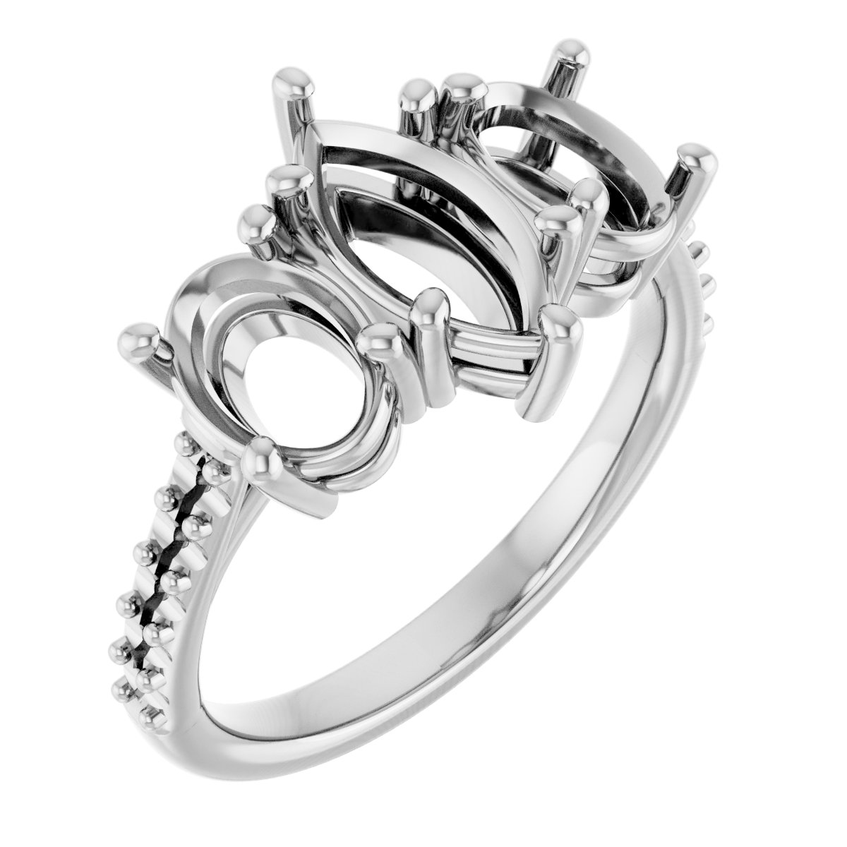 Three-Stone Engagement Ring