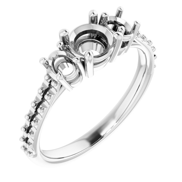 Three-Stone Engagement Ring