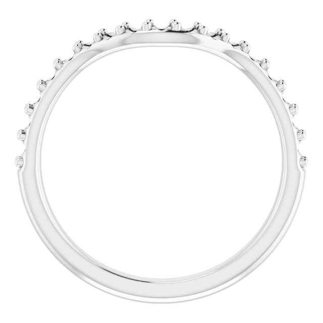 Band Mounting for 6.5 mm Square Ring view 2