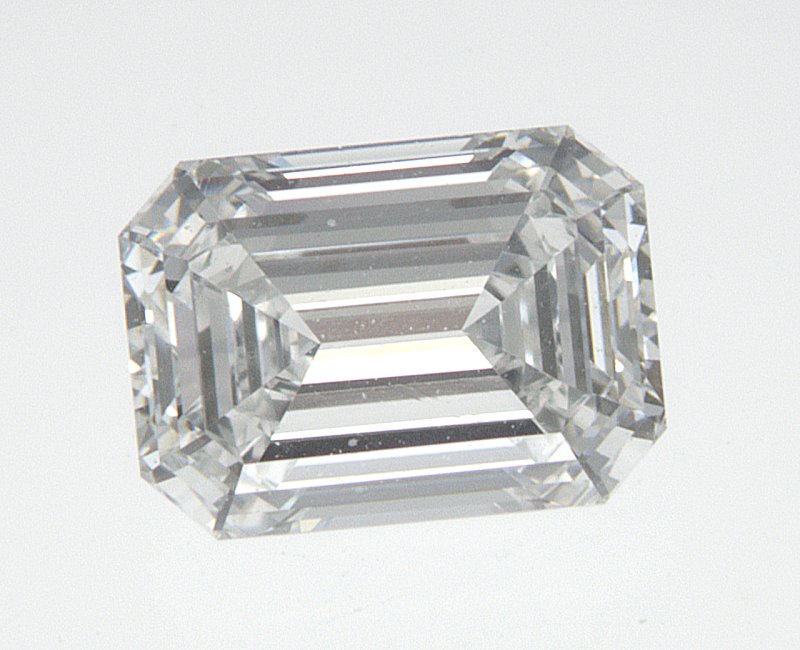 0.54 Carat Emerald Cut Natural Diamond