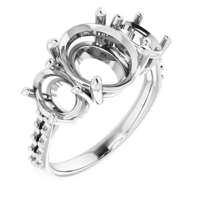 Three-Stone Engagement Ring