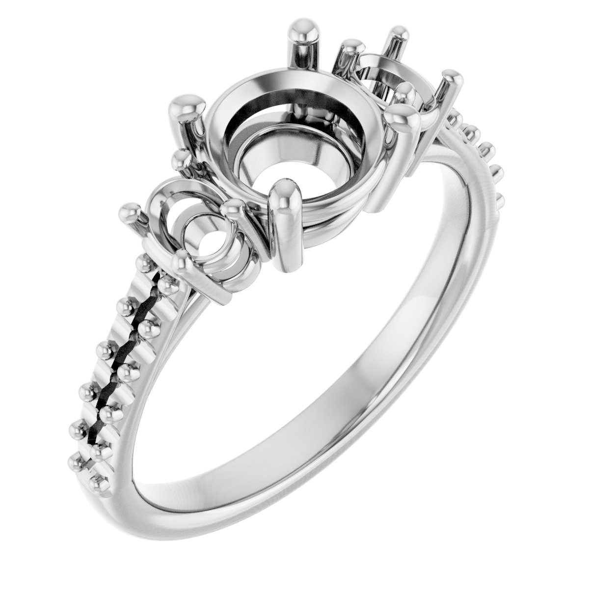Three-Stone Engagement Ring