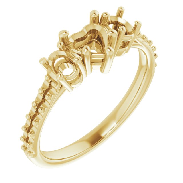 Three-Stone Engagement Ring