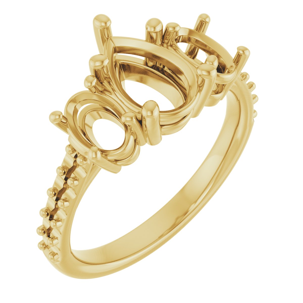 Three-Stone Engagement Ring
