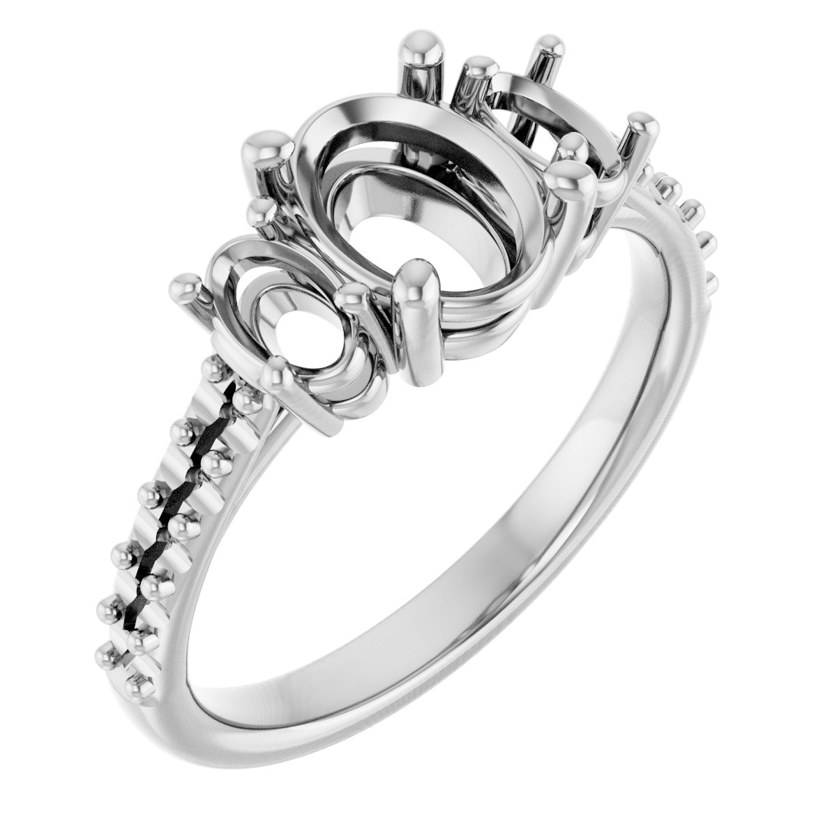 Three-Stone Engagement Ring