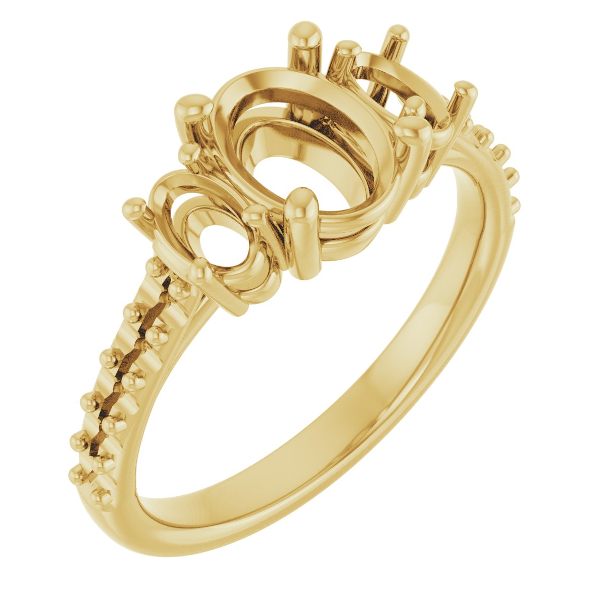 Three-Stone Engagement Ring