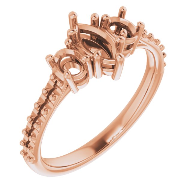 Three-Stone Engagement Ring