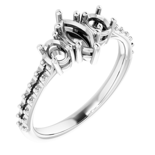 Three-Stone Engagement Ring