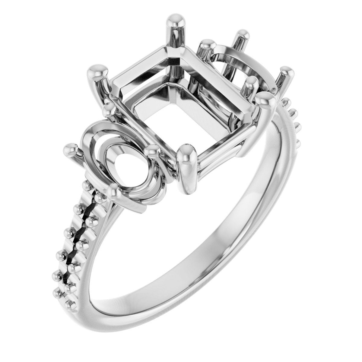 Three-Stone Engagement Ring