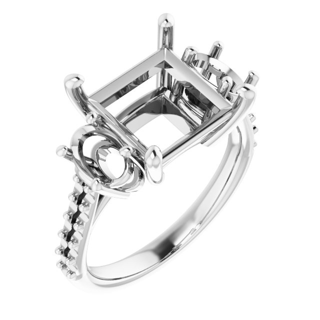 Three-Stone Engagement Ring