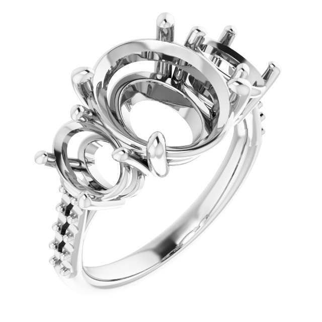 Three-Stone Engagement Ring