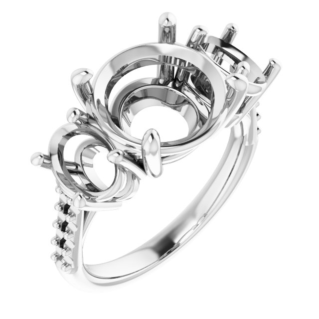 Three-Stone Engagement Ring